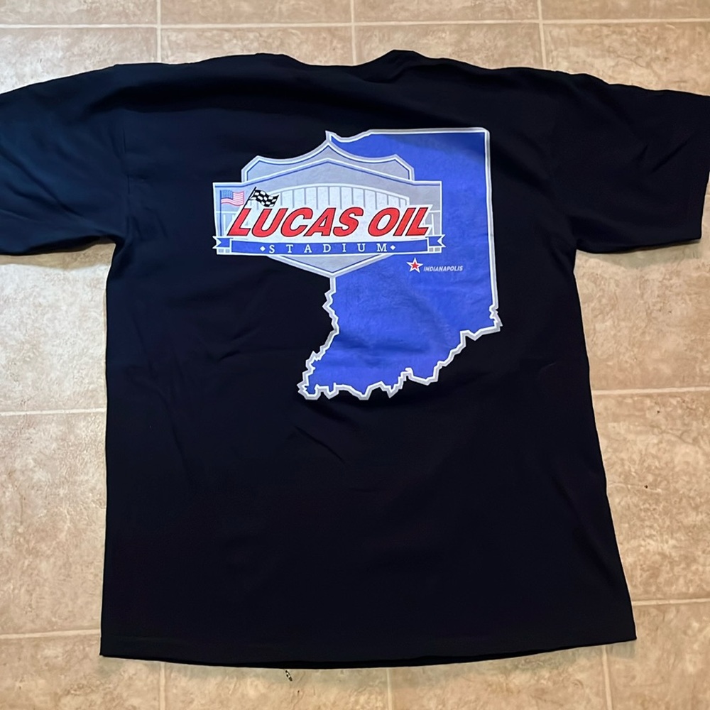 Lucas oil stadium graphic print T